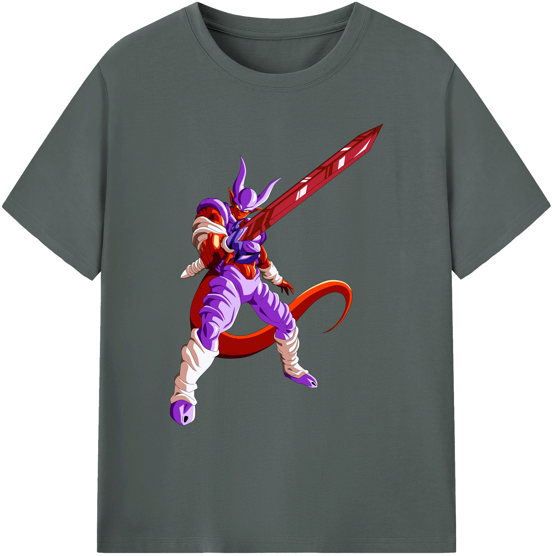 （画像用） ドラゴンボール ジャネンバ DRAGON BALL Janemba 綿100％ メンズ半袖Tシャツ｜肌触りやわらか＆通気性